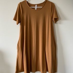 Zenana Premium T-Shirt Dress with Pockets